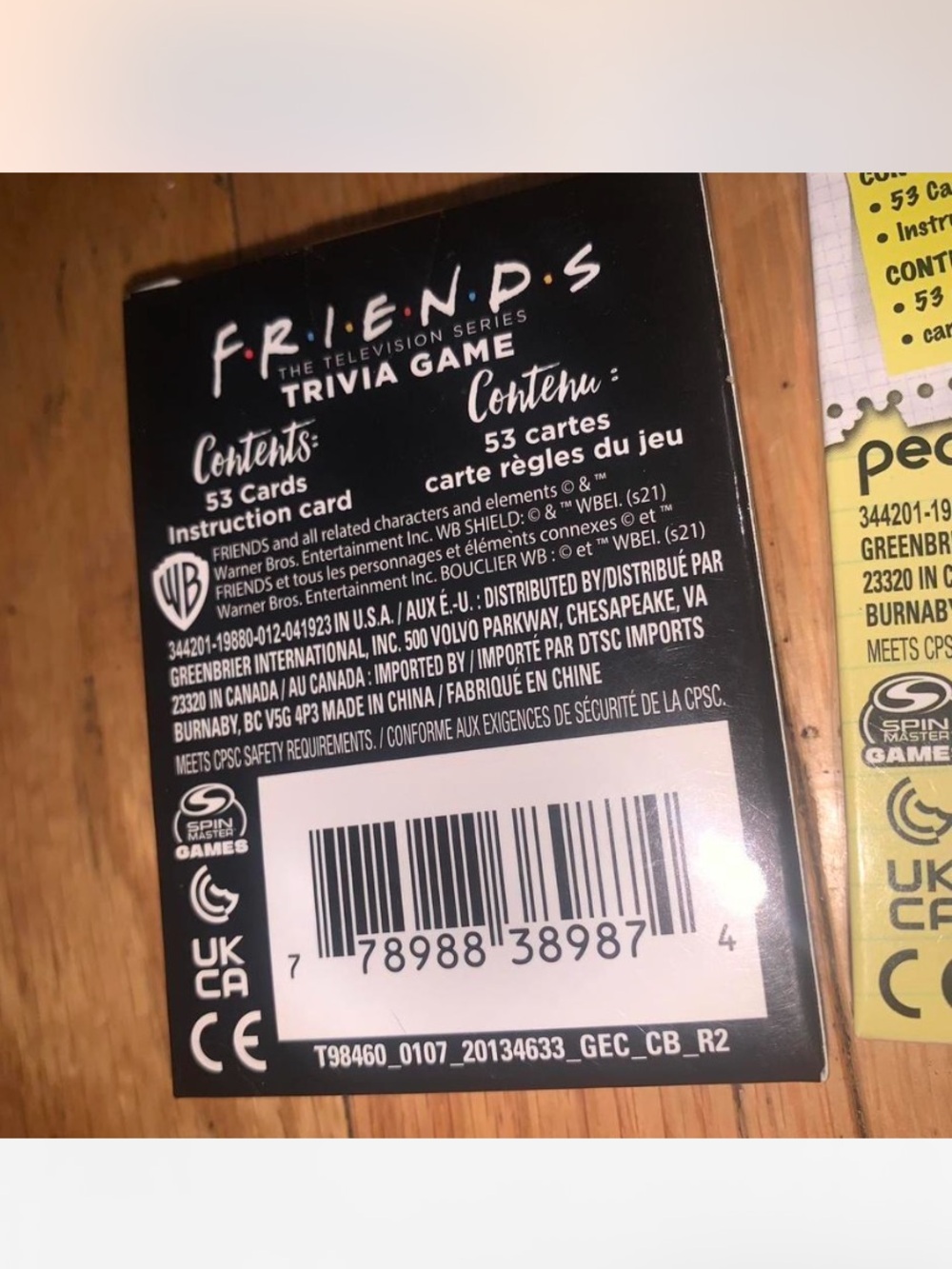 Friends trivia card game - Picture 2 of 4